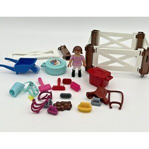 Playmobil Horse Rider Mixed Lot – Equestrian Set Parts/Incompletely NO horse